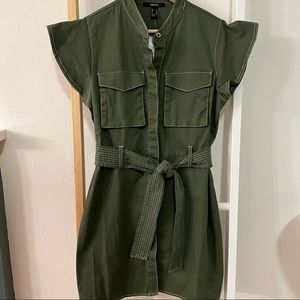 Forever 21 Army Green Dress